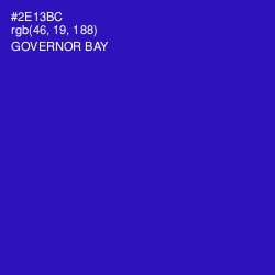 #2E13BC - Governor Bay Color Image