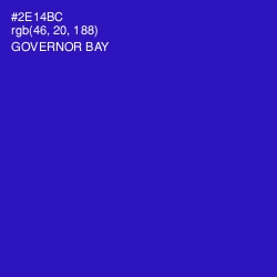 #2E14BC - Governor Bay Color Image