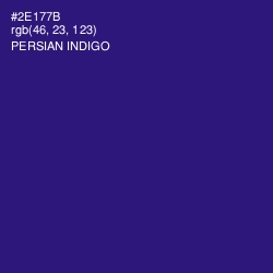 #2E177B - Persian Indigo Color Image