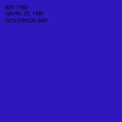 #2E17BD - Governor Bay Color Image