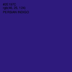 #2E197C - Persian Indigo Color Image