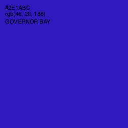 #2E1ABC - Governor Bay Color Image