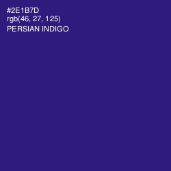 #2E1B7D - Persian Indigo Color Image