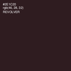 #2E1C20 - Revolver Color Image