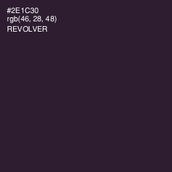 #2E1C30 - Revolver Color Image
