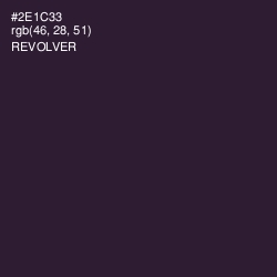 #2E1C33 - Revolver Color Image
