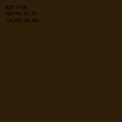 #2E1F08 - Jacko Bean Color Image