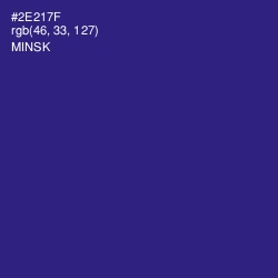 #2E217F - Minsk Color Image