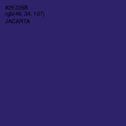 #2E226B - Jacarta Color Image