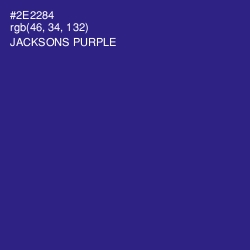 #2E2284 - Jacksons Purple Color Image