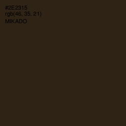 #2E2315 - Mikado Color Image