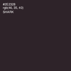 #2E2328 - Shark Color Image