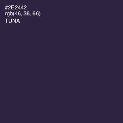 #2E2442 - Tuna Color Image