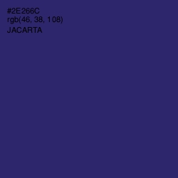 #2E266C - Jacarta Color Image