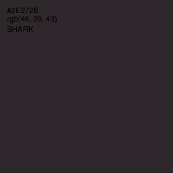 #2E272B - Shark Color Image