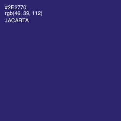 #2E2770 - Jacarta Color Image