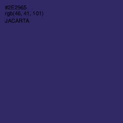 #2E2965 - Jacarta Color Image