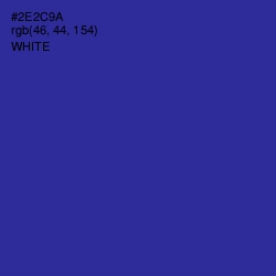 #2E2C9A - Jacksons Purple Color Image