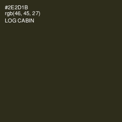 #2E2D1B - Log Cabin Color Image