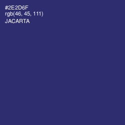#2E2D6F - Jacarta Color Image