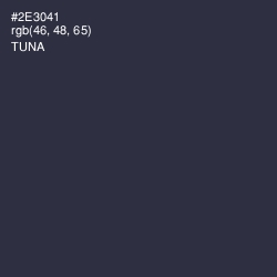 #2E3041 - Tuna Color Image