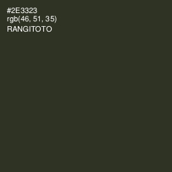 #2E3323 - Rangitoto Color Image