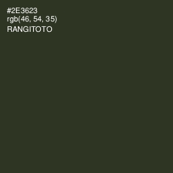 #2E3623 - Rangitoto Color Image