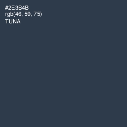 #2E3B4B - Tuna Color Image