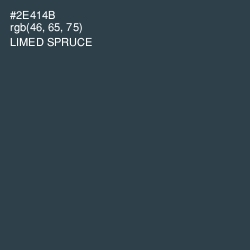 #2E414B - Limed Spruce Color Image