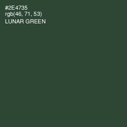 #2E4735 - Lunar Green Color Image