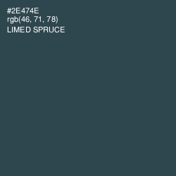 #2E474E - Limed Spruce Color Image