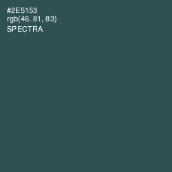 #2E5153 - Spectra Color Image