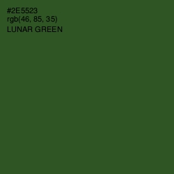 #2E5523 - Lunar Green Color Image