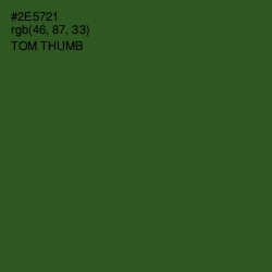 #2E5721 - Tom Thumb Color Image