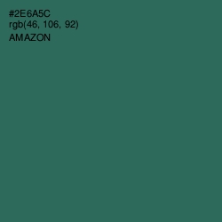 #2E6A5C - Amazon Color Image