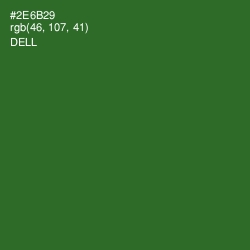 #2E6B29 - Dell Color Image