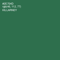 #2E704D - Killarney Color Image
