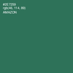 #2E7259 - Amazon Color Image