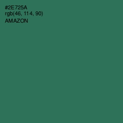 #2E725A - Amazon Color Image