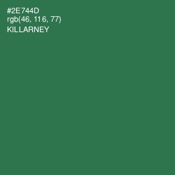 #2E744D - Killarney Color Image