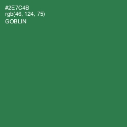 #2E7C4B - Goblin Color Image