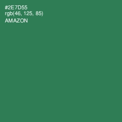 #2E7D55 - Amazon Color Image