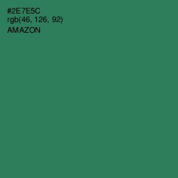 #2E7E5C - Amazon Color Image