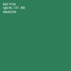 #2E7F59 - Amazon Color Image