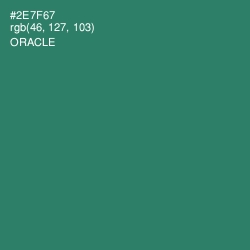 #2E7F67 - Oracle Color Image