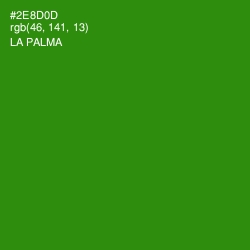 #2E8D0D - La Palma Color Image