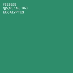 #2E8E6B - Eucalyptus Color Image