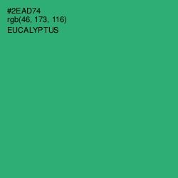#2EAD74 - Eucalyptus Color Image