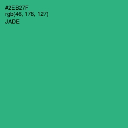 #2EB27F - Jade Color Image