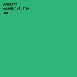 #2EB577 - Jade Color Image